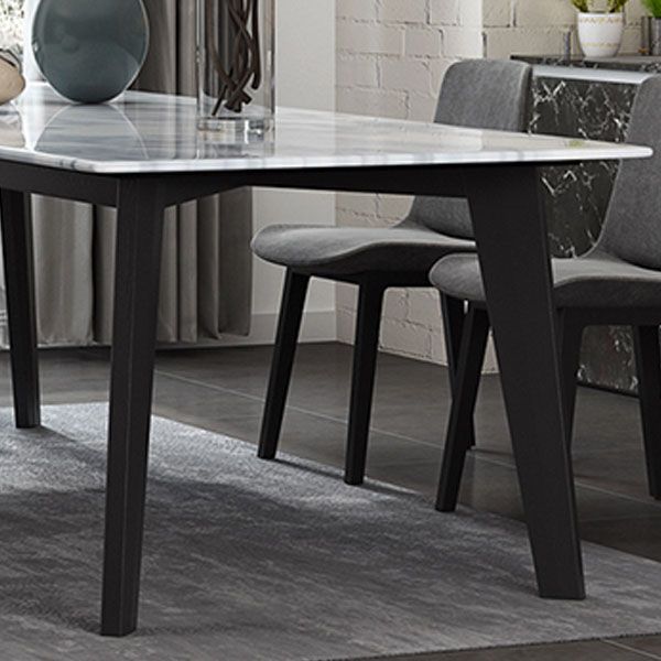 Contemporary 1/2/4/5/6 Pieces Dining Set Marble Dining Room Set for Home Use