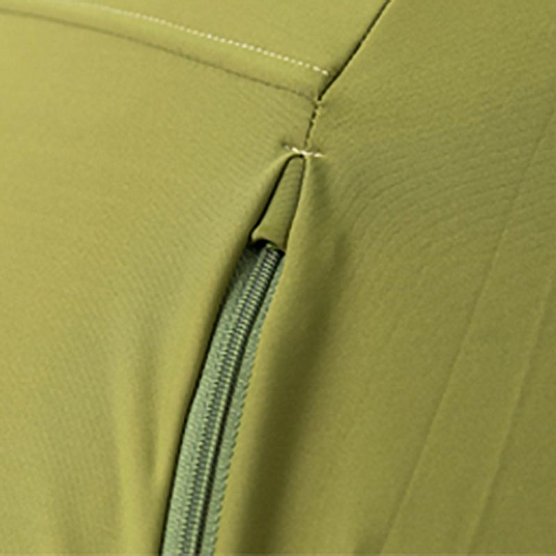 Modern Style Living Room 100 Polyester Armless Removable Slipcover Lounge Accent Chair