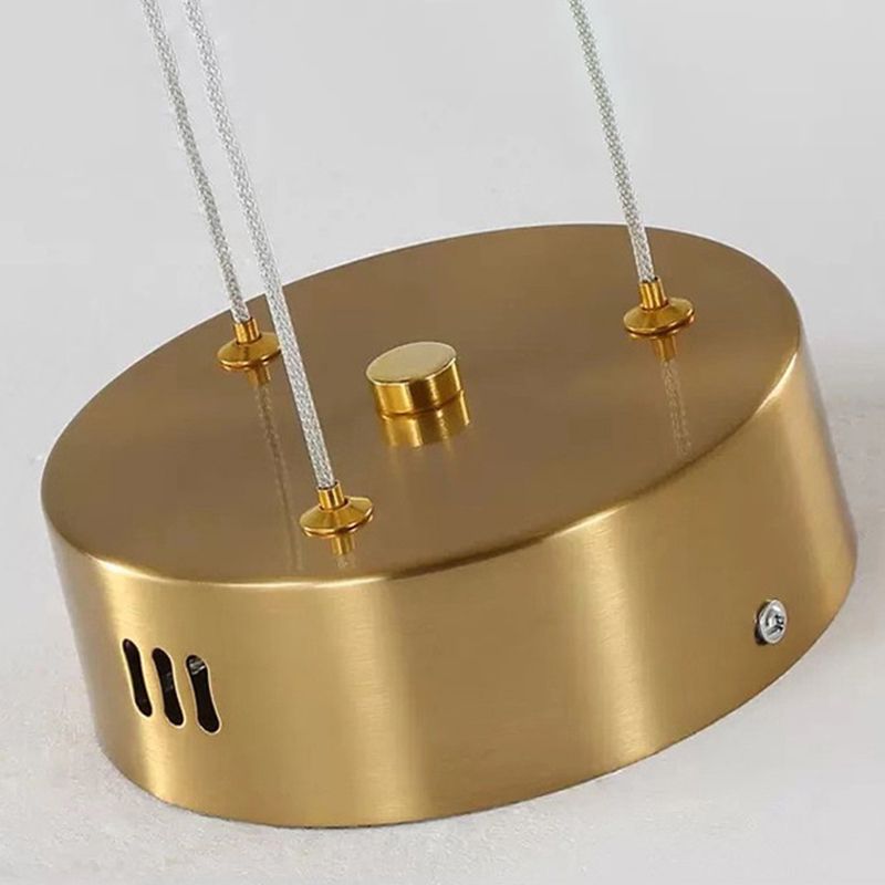 Minimalismo de lámpara de oro Luz Multi Light Light para sala de estar para sala de estar