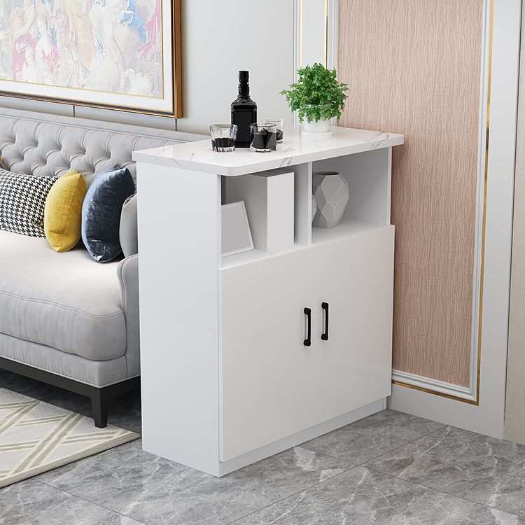 Rectangle Bar Table Wood Dining Table for Kitchen Living Room