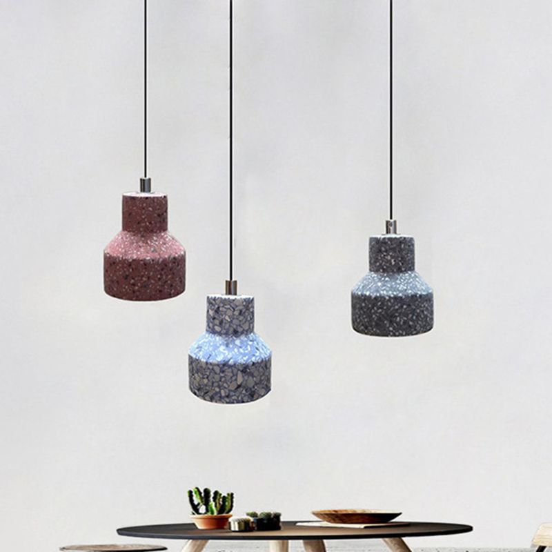 Schattierter Stein nach unten Mini Anhänger zeitgenössischer Stil Anhänger Beleuchtung für das Restaurant