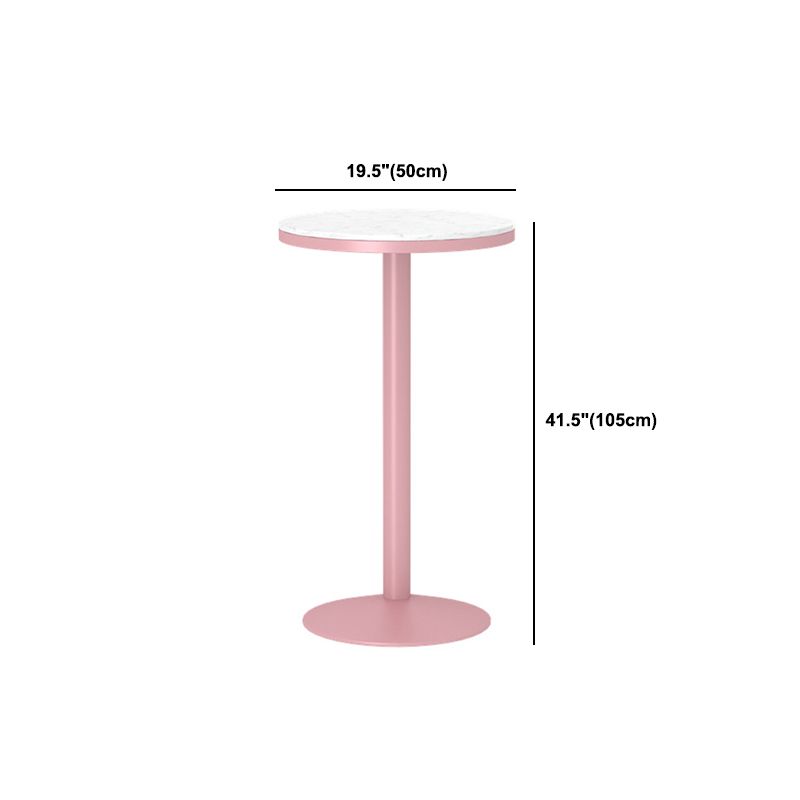 1/2/3/4/5 Pieces Modern Bar Set Matte Finish Iron Bar Stool and Table Set