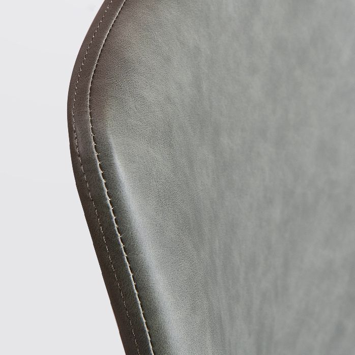 PU Leather Contemporary Restaurant Side Chair Parsons Multi-color Dining Chair