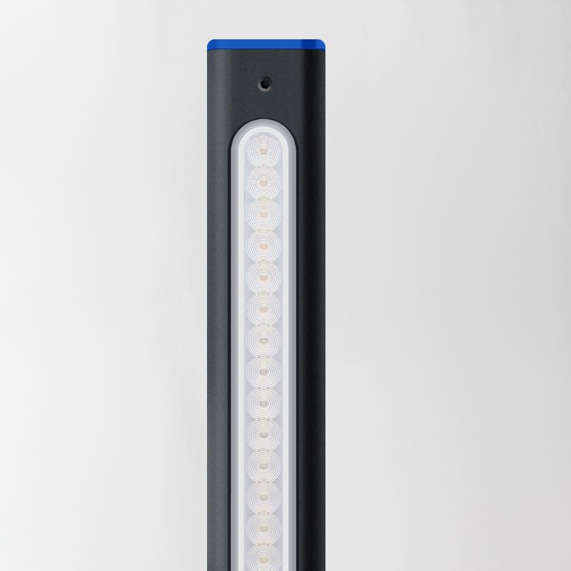 Lampada da tavolo da notte lineare in metallo moderno lampada da comodino singolo