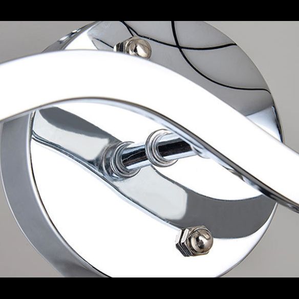 Noordse postmodern ronde 1 hoofd glazen materiaal led witte wandlamp