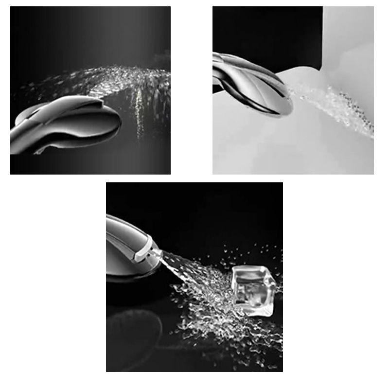 Modern Metal Handheld Shower Head Home Adjustable Spray Pattern Hand Shower