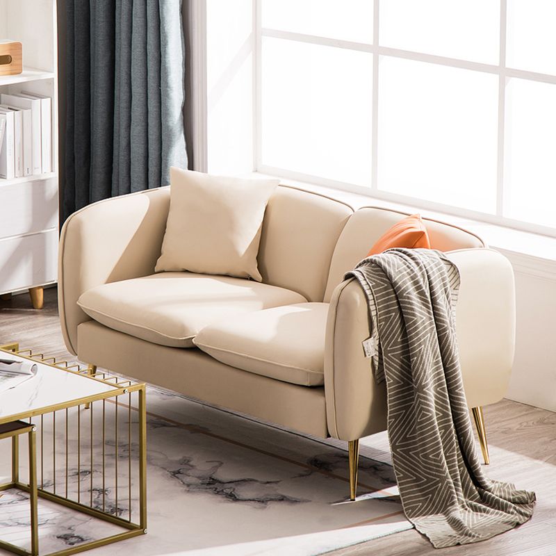3 Seater Modern Hair Pin Legs Sofa Tuxedo Arm Chesterfield Sofa