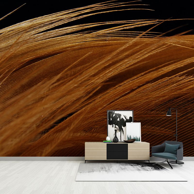Photography Feather Customized Mural Eco-friendly Decorative Wallpaper for Room