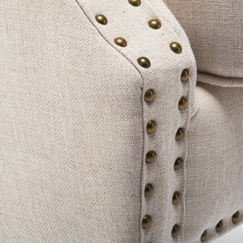 Removable Cushions Chair33.8" L x31.4"W x40.9"H  Basic Four Legs Chair