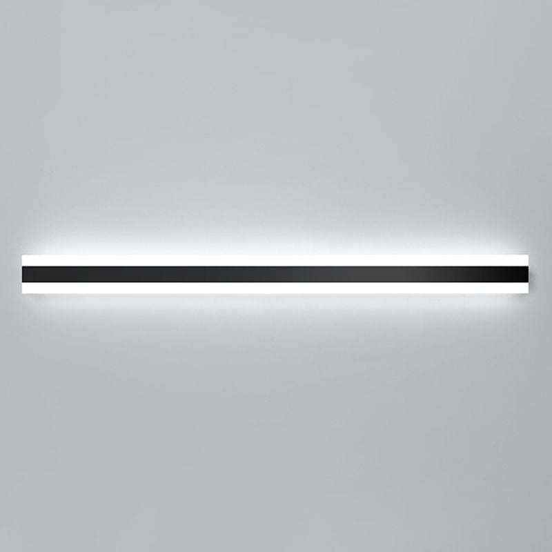 Acconde da parete da parete a 1 linea a 1 luce Moderna illuminazione da parete acrilica per esterno