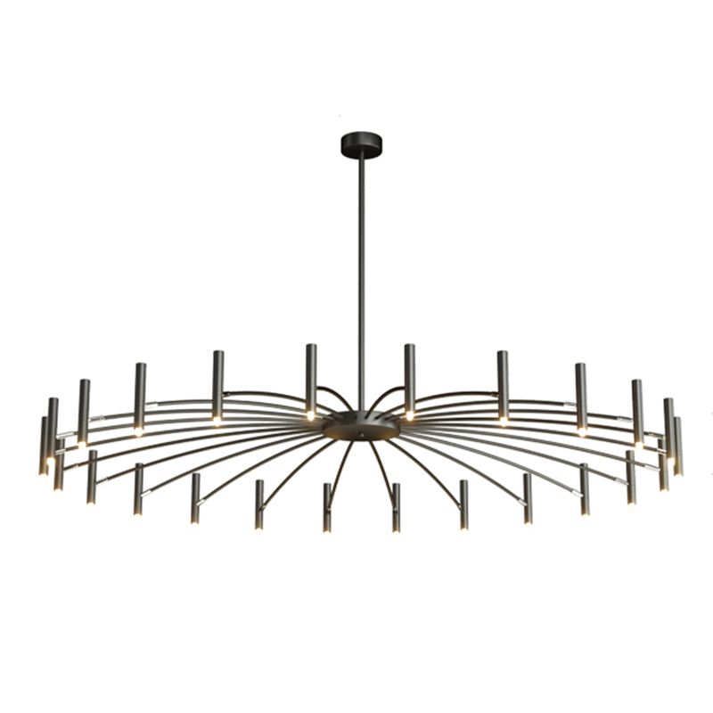 2 Color Optional Hanging Chandelier Minimalist Suspension Light for Living Room Dinning Room