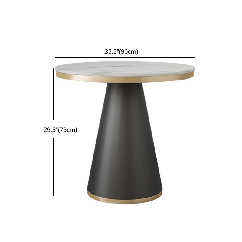 Glam Style 1/5 Pieces Dining Set Sintered Stone Dining Table Set for Home Use