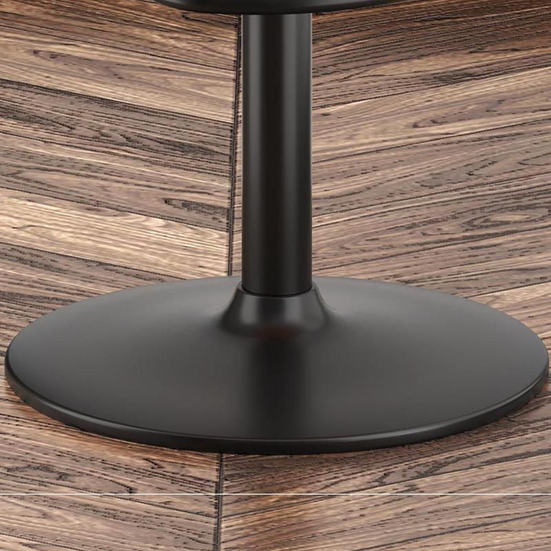Industrial Style Metal Bar-stool PU Leather Counter Bar Stool for Kitchen