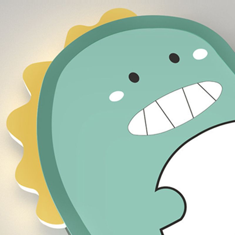 Lampada da parete per bambini con funce a led animalette di cartoni animati