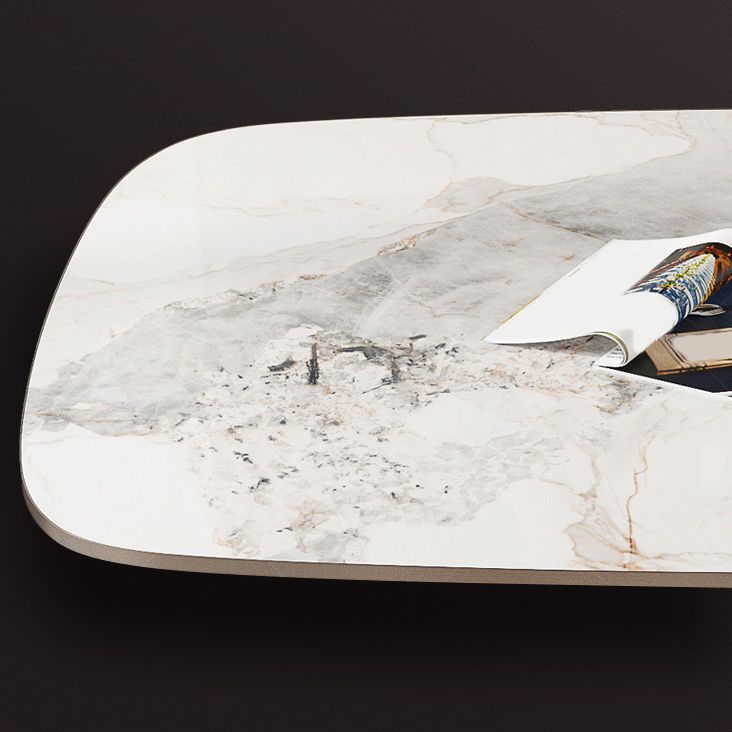 Designer Style 1/4/5/6/7/9 Pieces Dining Table Set Rectangle Sintered Stone Top Table Set