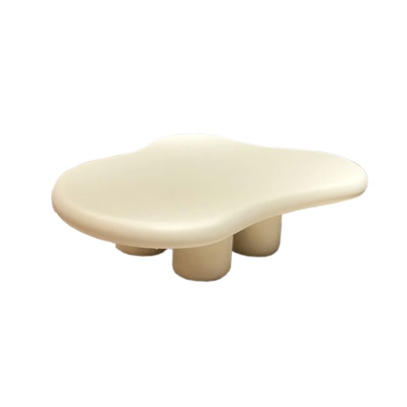 Scandinavian 3 Legs Coffee Table Free form Wooden Cocktail Table for Living Room