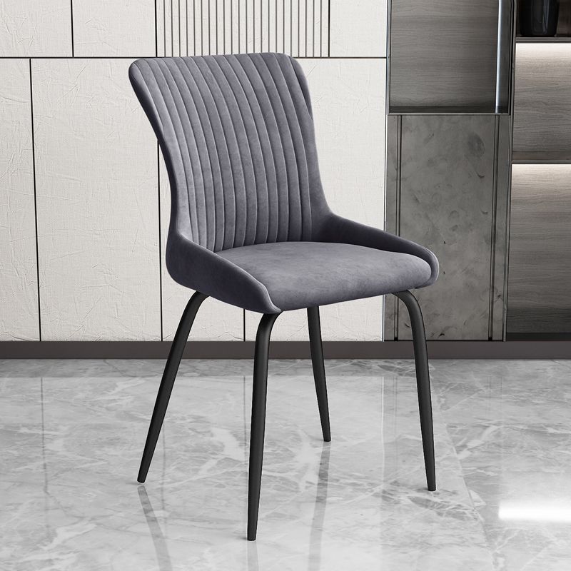 Metalen stoelen in industriële stijl Set stevige rugarm keuken eetstoelen