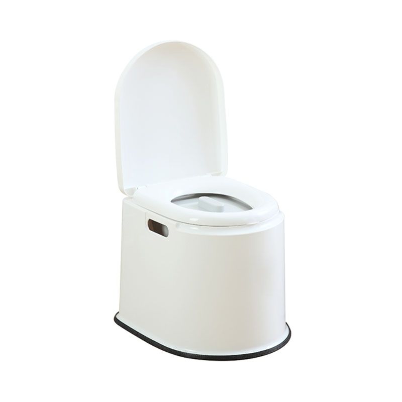 Contemporary Plastic Toilet Floor Mounted Toilet Bowl for Bathroom