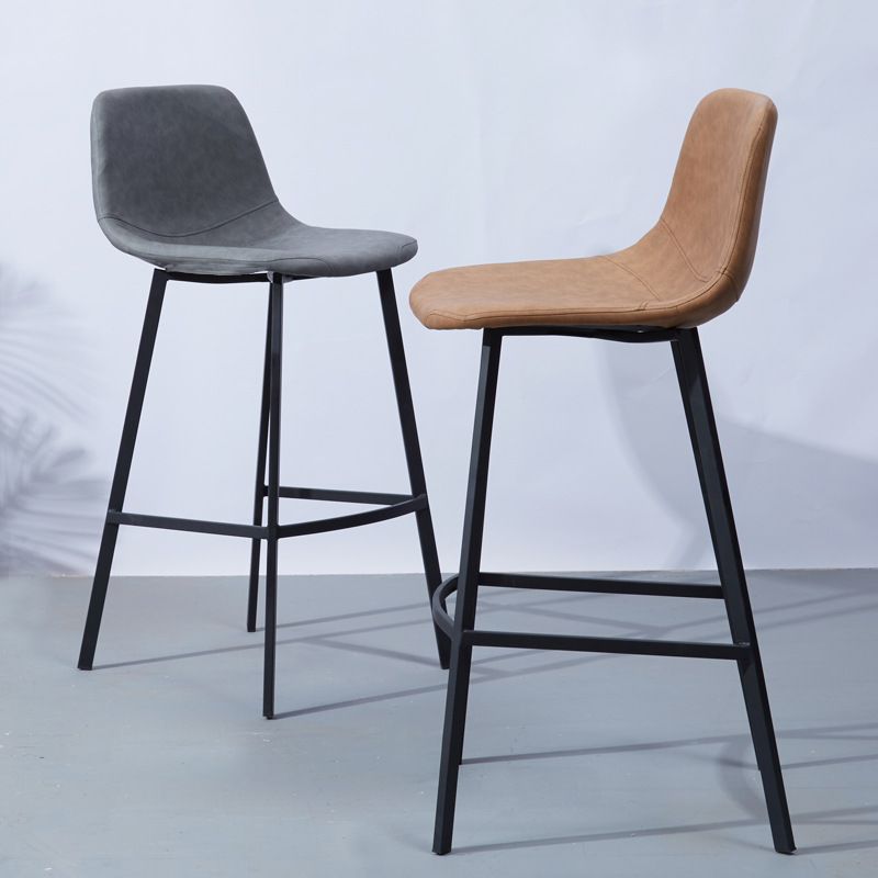 Pu Leather Barstools Salon industriel Bar et tabouret de comptoir