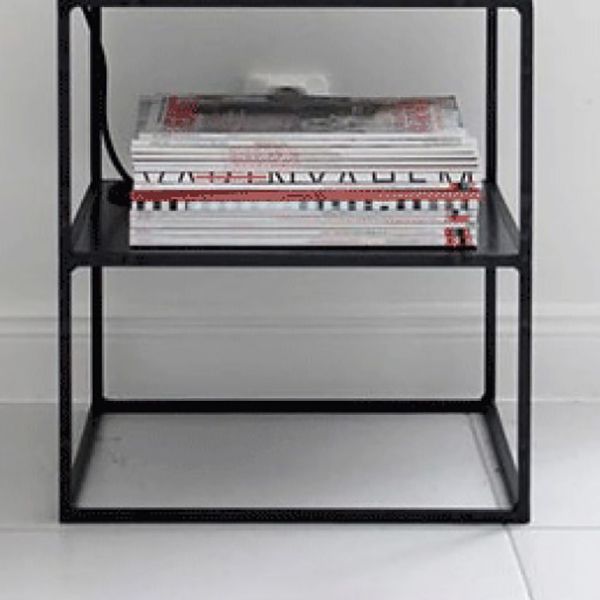 Contemporary Style Console Table Rectangle Metal Accent Table