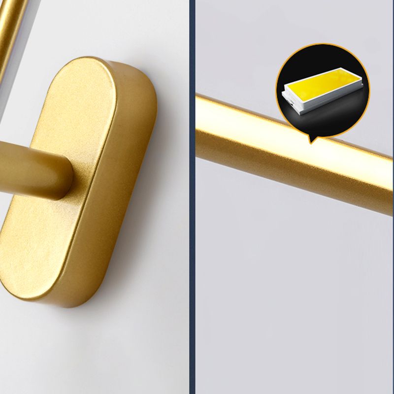 Nordic Modern Mirror Light Long Strip Mirror Lamp Fixture for Toilet Bathroom