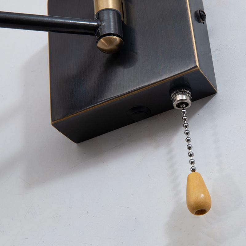 Tubular LED Bath Bar Metal LED Postmodern Vanity Wall Light with Extendable Arm