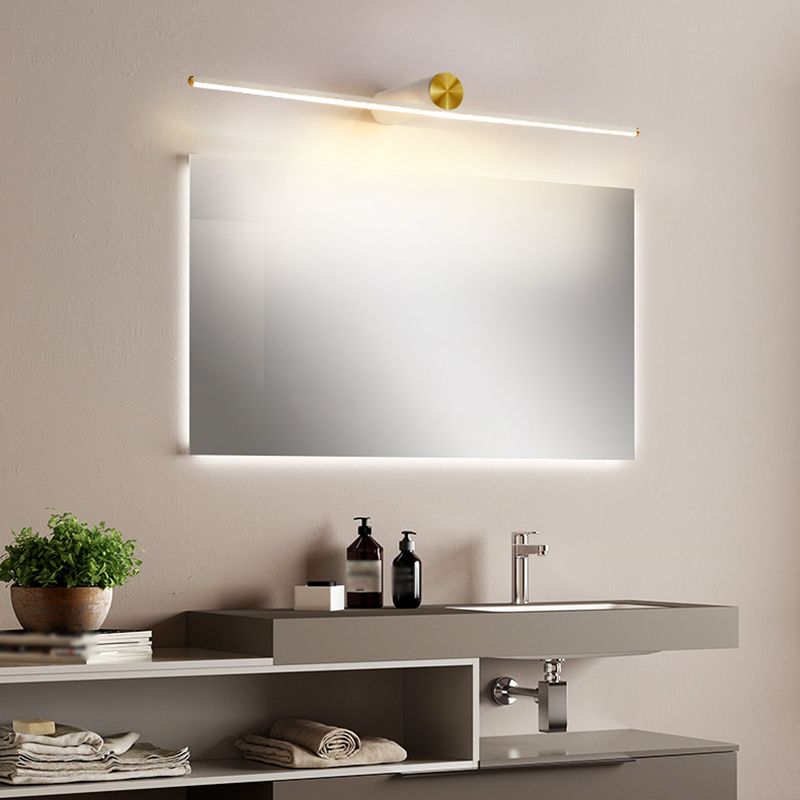 Luz de tocador de aluminio moderno 1 Luz de espejo LED LED Light para baño