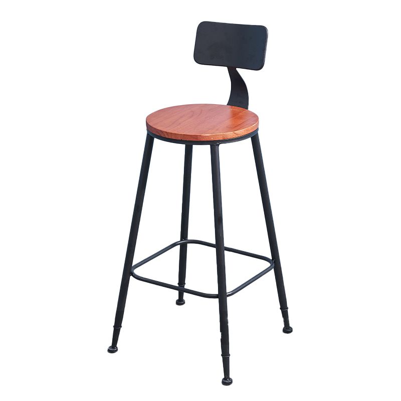 Industrial 1/2/3/5 Pieces Solid Wood Bar Table Set Fixed Counter Set for Home Use