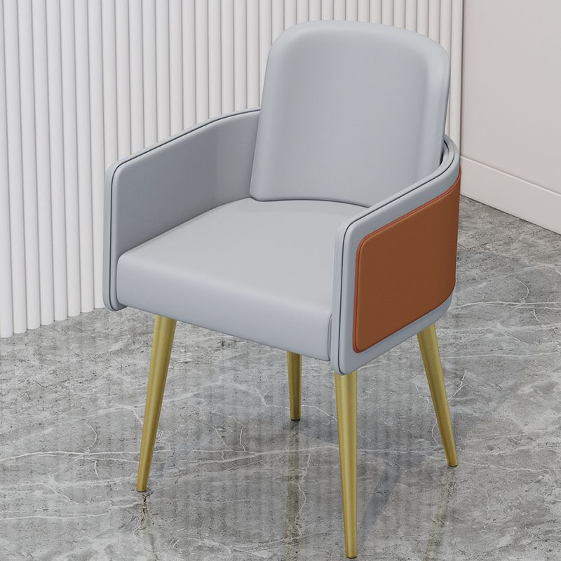 Modern Sintered Stone Top Standard Dining Set White Rectangle Shape Dining Set with Double Pedestal