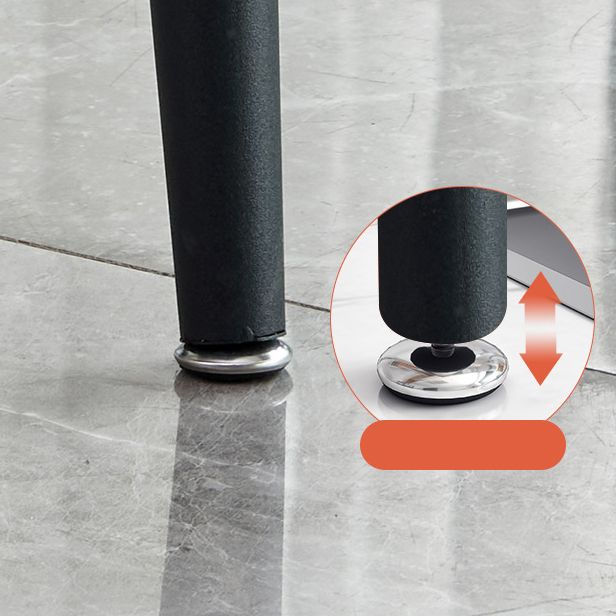 1/2/5/7 Pieces Rectangle Dining Set Modern Sintered Stone Top Dinette Table Set