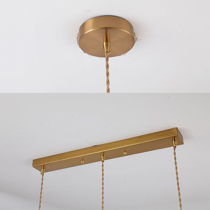Metalen kooi hanglamp postmoderne stijl hanglamp armaturen voor bed veranda