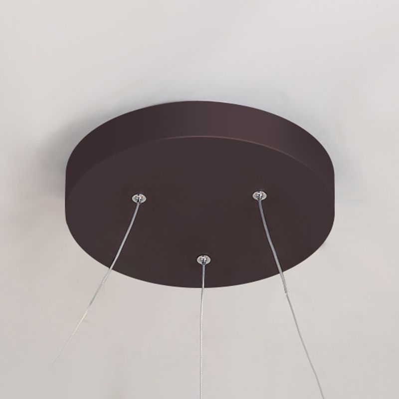 Ring Shape Pendant Light Fixture LED Suspension Lighting Fixture for Dinning Room