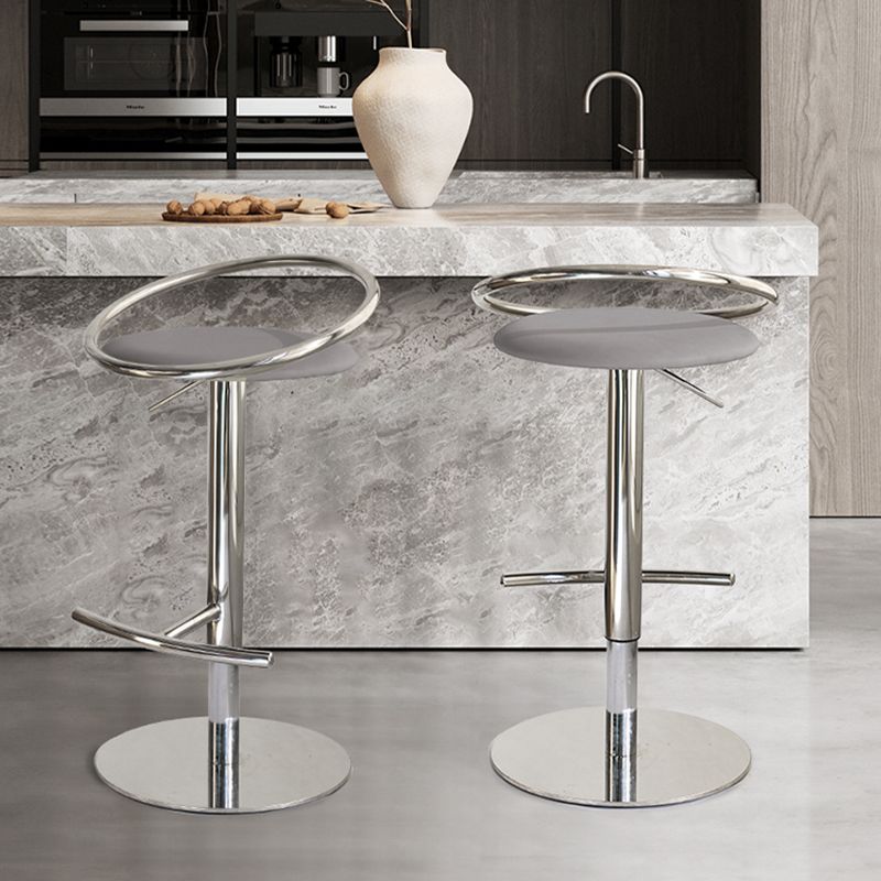 Adjustable Bar Stool Modern Swivel Counter Stool for Bristol