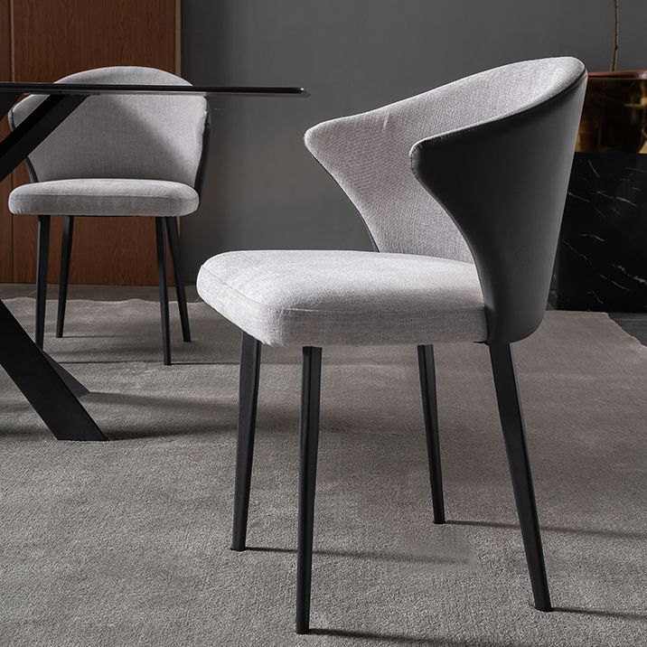 1/2/5/7 Pieces Dining Chairs Set  Black Sintered Stone Dining Table Set for Home