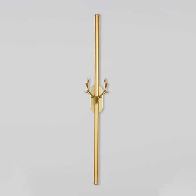 Obelle linéaire Mall Murce Style moderne 1 Light Mur Mur Mount luminaire en or