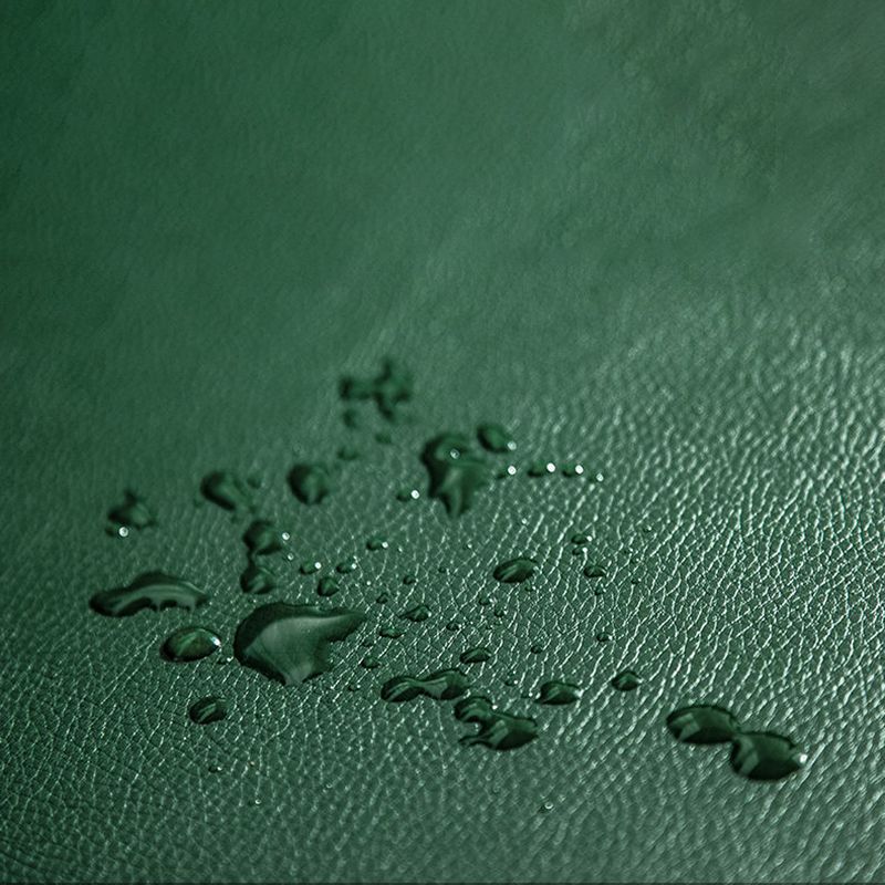 3 Seater 27.5"H Faux Leather Square Arm Sofa for Living Room