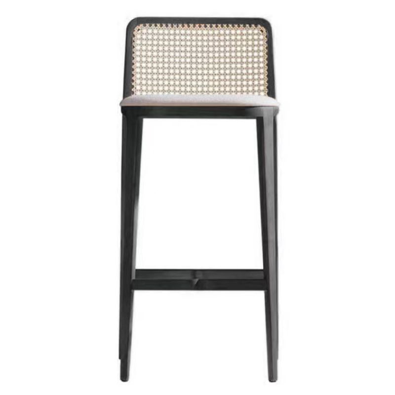 Solid Wood Counter Height Stools Armless Modern Bar and Counter Stool