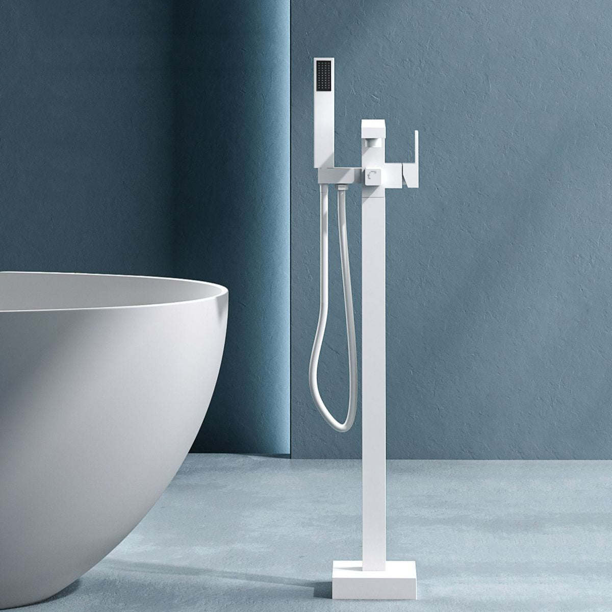 Modern High Arc Bathtub Faucet Metal Single Handle Tub Faucet Trim