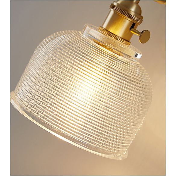 Bewaffnete Leuchtenleuchte kreative einfache Style Glass 1 Lichtleuchten