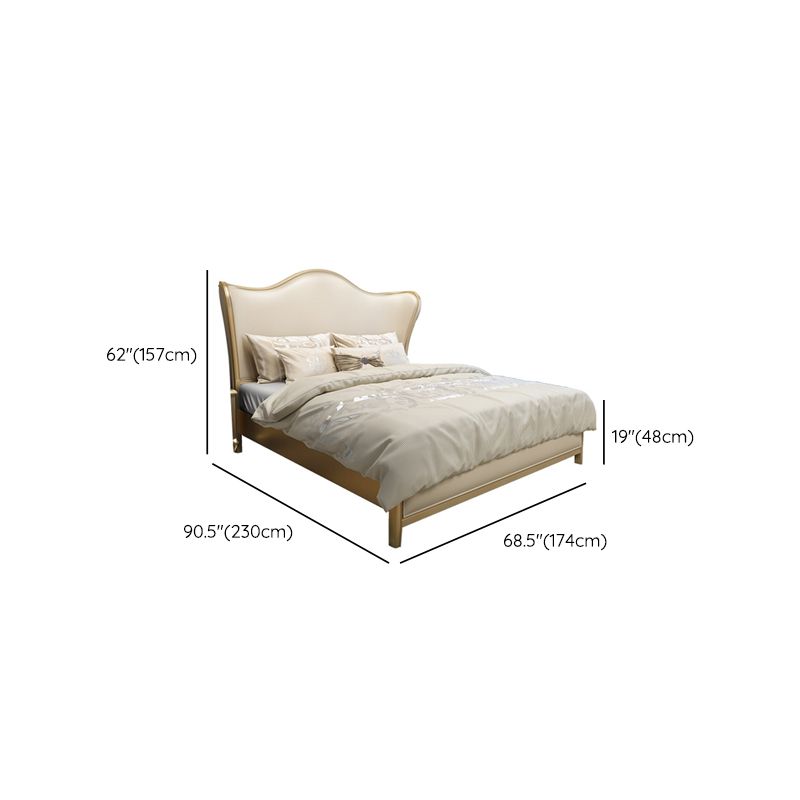 Victorian Upholstered Headboard Standard Bed Adjustable Height