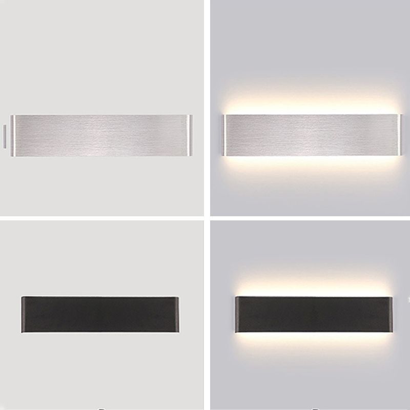 Metall quadratische Formwandbeleuchtung moderne leichte Wandmontageleuchte
