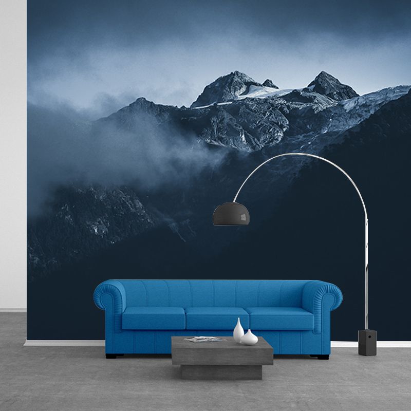 Photography Wall Mural Wallpaper Mountain Sitting Room Wall Mural