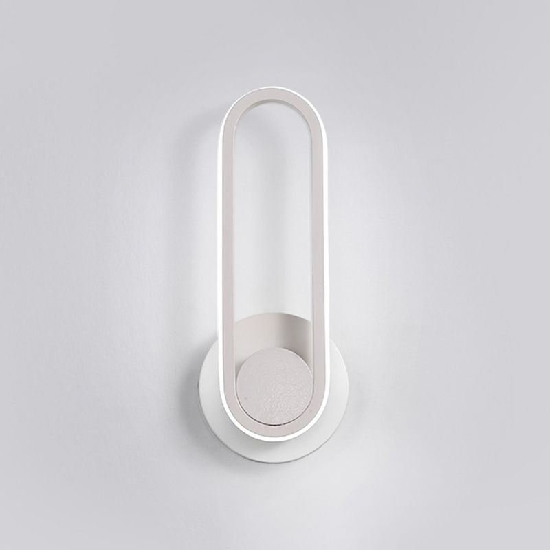 Metal Geometric Wall Sconce Simplicity 1 Light Wall Lighting Fixtures