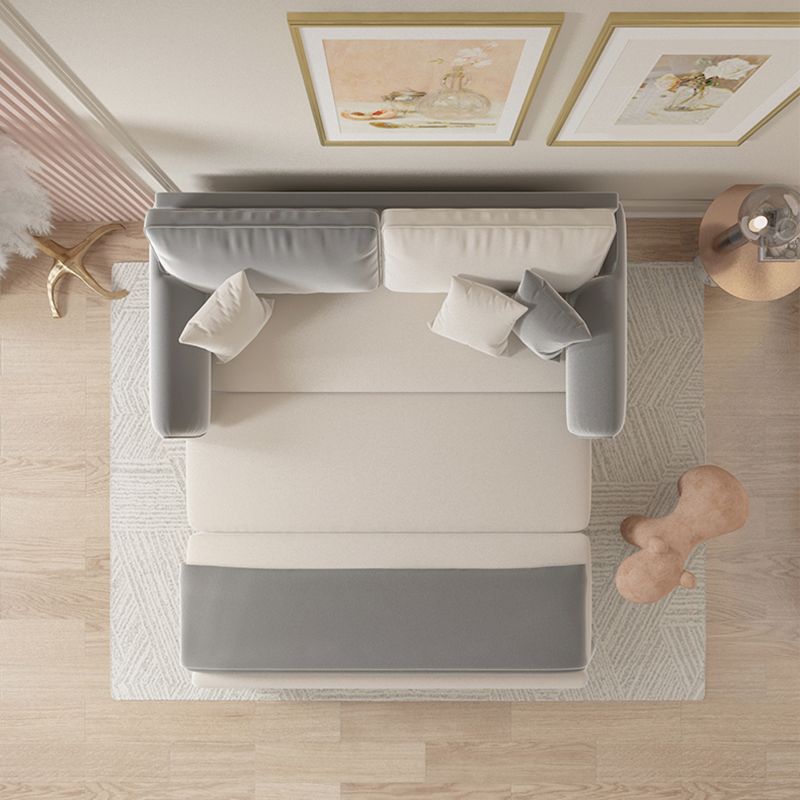 Contemporary Foldable Futon Sleeper Gray Futon Sleeper Sofa Bed