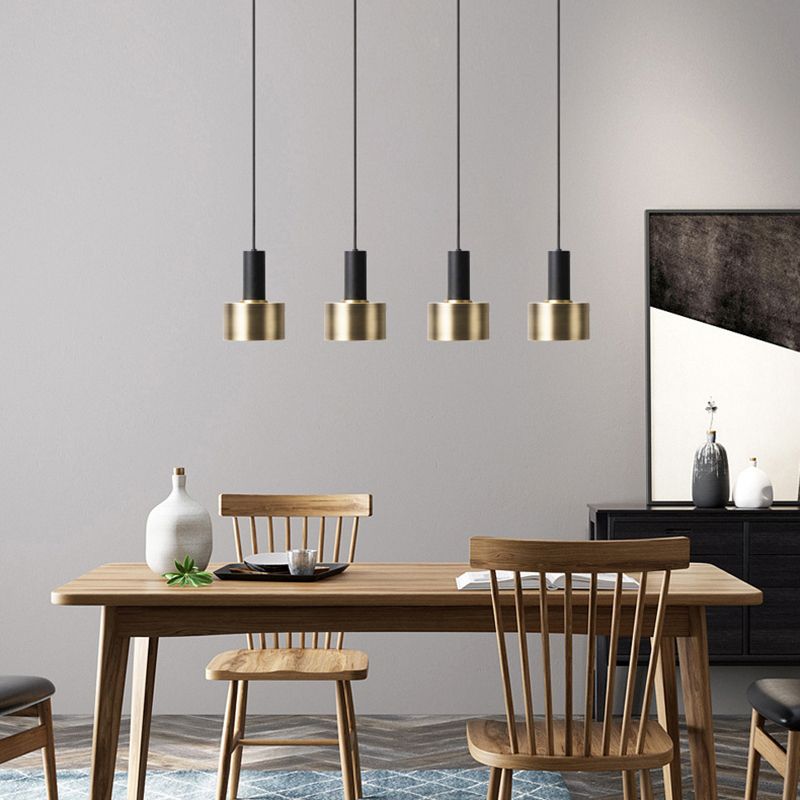 Household Metal Island Light Industrial Hanging Lighting Fixture for Dining Room