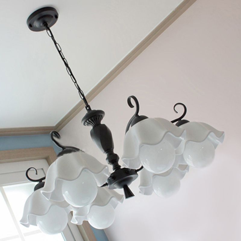 Cerámica contemporánea Luz de colgante de techo Sputnik Luz colgante de colgantes para dormitorio