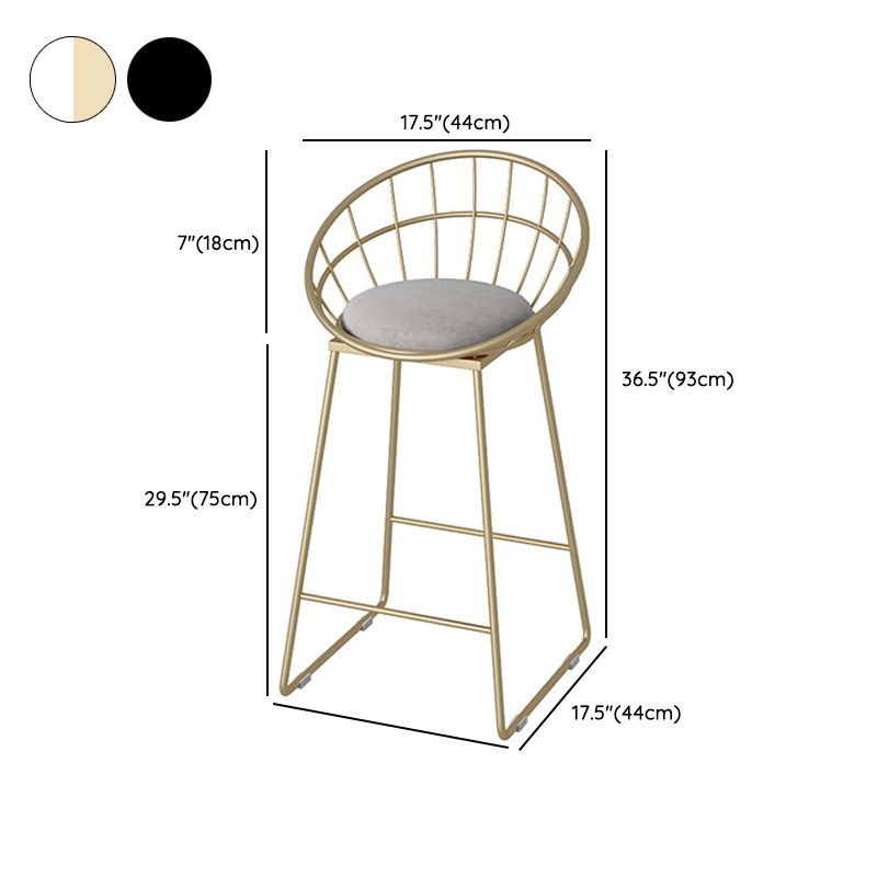 Modern Style Bar Table Set 1/3 Pieces Faux Marble Counter Table with Upholstered Stools