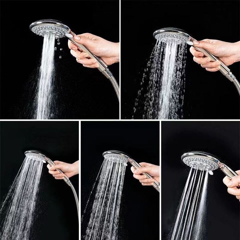 Plastic Handheld Shower Head Bathroom Shower Head with Adjustable Water Flow