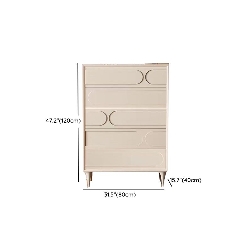 Modernism Horizontal Double Dresser Dresser with Drawers Storage for Bedroom