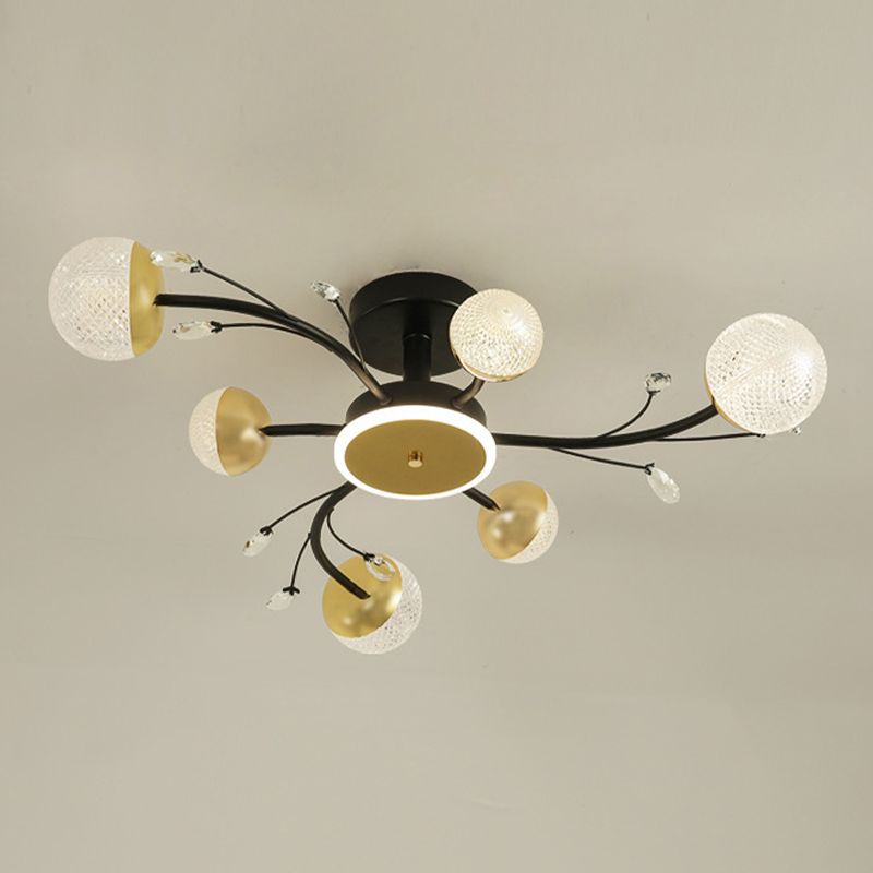 Branch Shape Flush Mount Ceiling Light Modern Fixture Flush Mount Lamp for Dining Room